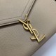 YSL CASSANDRA Medium Grainy Embossed Leather Top Handle Bag 623931