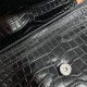 YSL Crocodile-embossed leather SUNSET Medium 442906