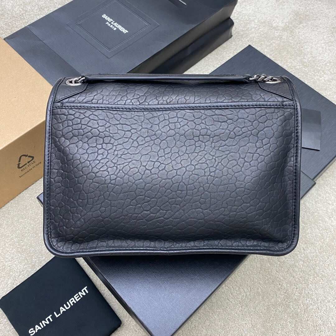 YSL NIKI MEDIUM IN GRAINED LAMBSKIN 633178