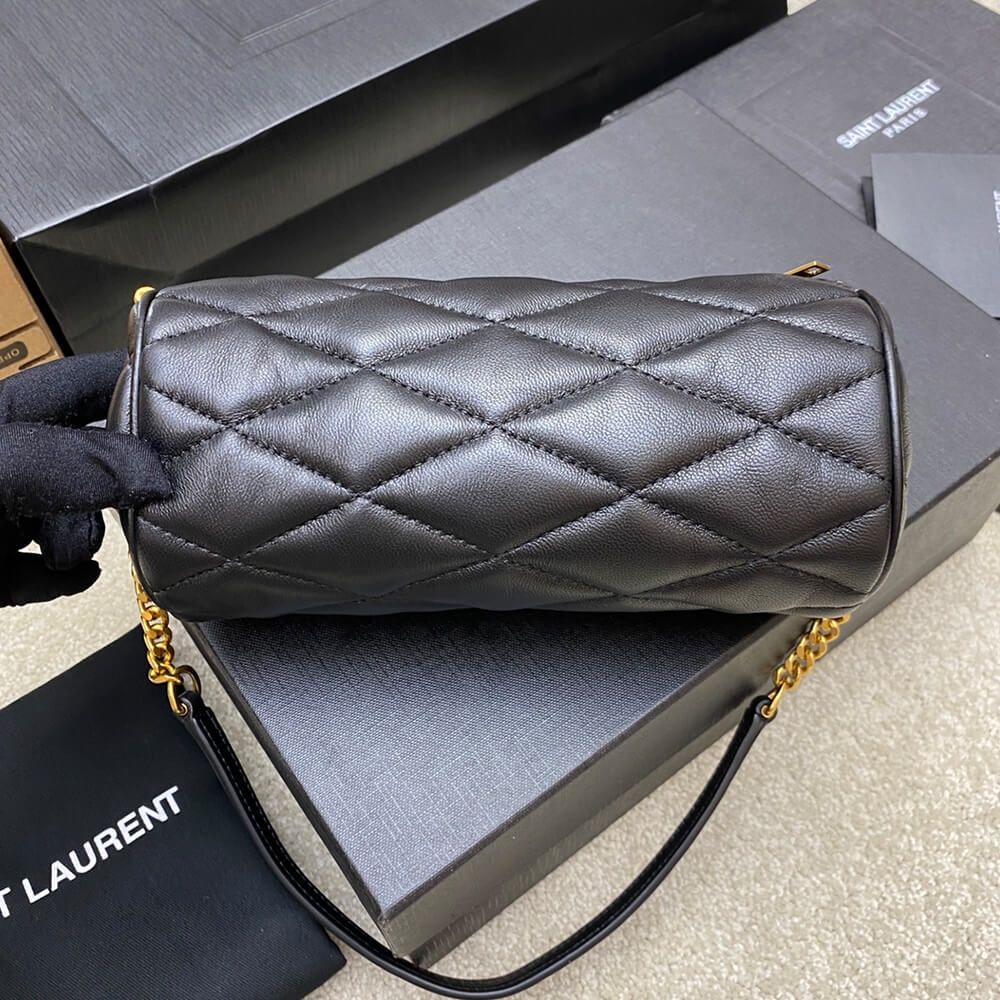 YSL SADE MINI TUBE BAG IN QUILTED LAMBSKIN 699703